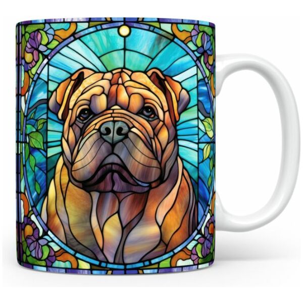 91-Suffix-ED-MD-SDGS-S01-16 Shar Pei 01 - Mug