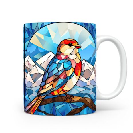 91-Suffix-ED-MD-SDGS-S12-16 Snow Bunting 01 - Mug