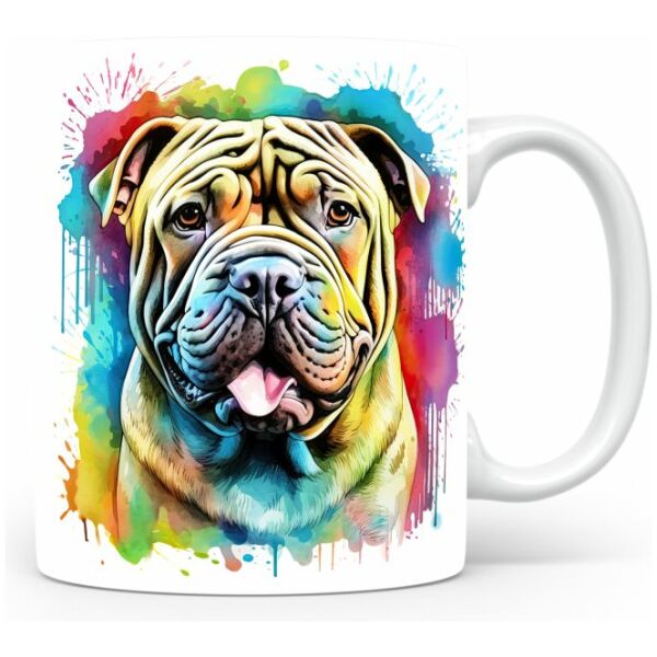 91-Suffix-ED-MD-SRB-S08-16 Shar Pei 01 - Mug