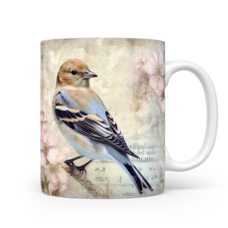 91-Suffix-ED-MD-VTD-S01-16 Snow Bunting 01 - Mug