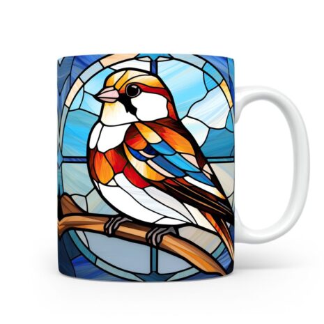 92-Suffix-ED-MD-SDGS-S12-16 Snow Bunting 02 - Mug