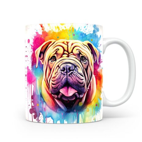 92-Suffix-ED-MD-SRB-S08-16 Shar Pei 02 - Mug