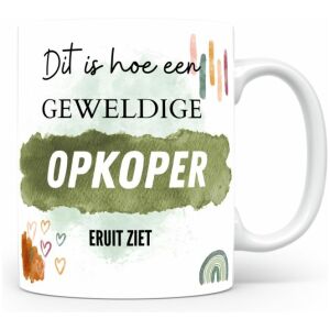 Mok bedrukken met beroep Opkoper