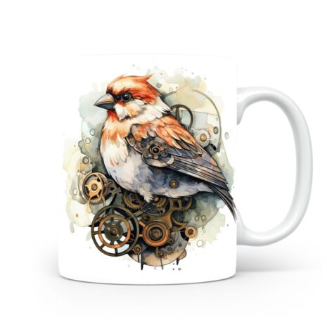 93-Suffix-ED-MD-SMP-S01-16 Snow Bunting 03 - Mug