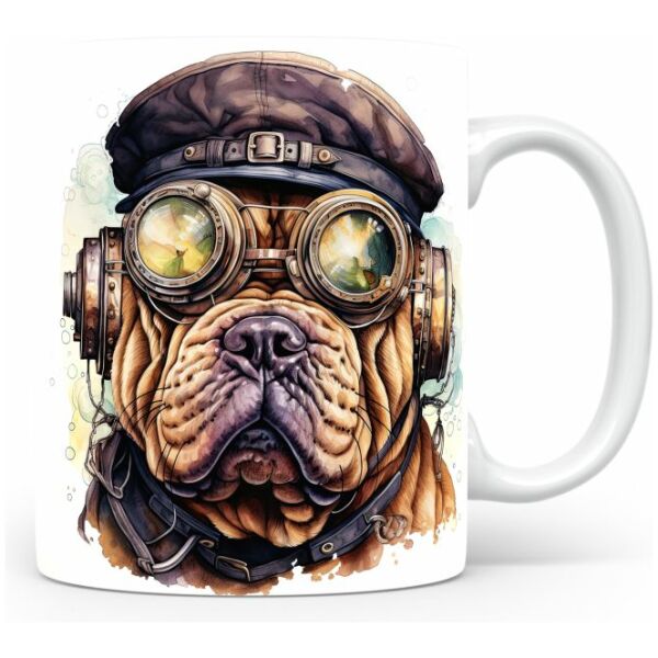 93-Suffix-ED-MD-SMP-S08-16 Shar Pei 03 - Mug