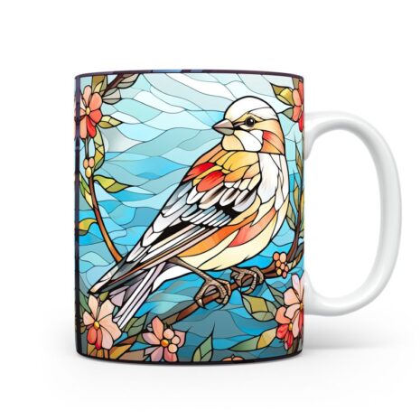 95-Suffix-ED-MD-SDGS-S12-16 Snow Bunting 05 - Mug