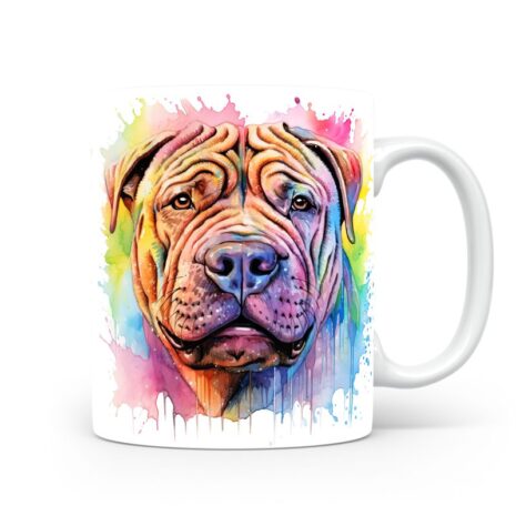 95-Suffix-ED-MD-SRB-S08-16 Shar Pei 05 - Mug