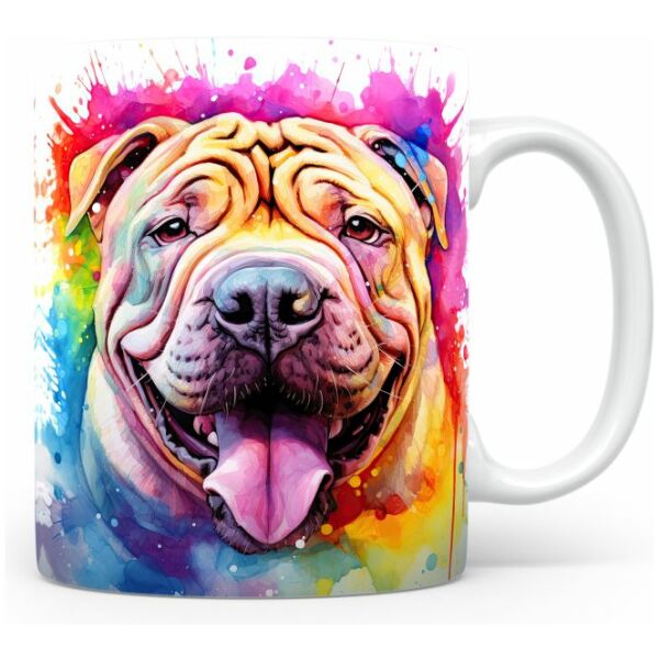 96-Suffix-ED-MD-SRB-S08-16 Shar Pei 06 - Mug