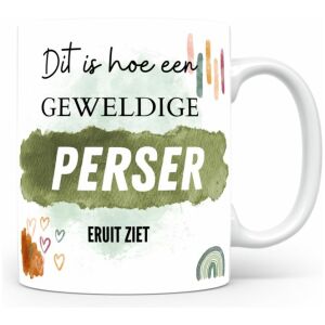 Mok bedrukken met beroep Perser