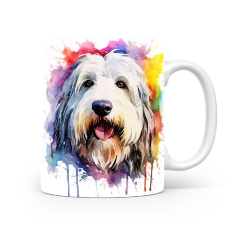 97-Suffix-ED-MD-SRB-S08-17 Old English Sheepdog 01 - Mug