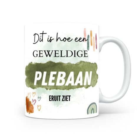 Mok bedrukken met beroep Plebaan