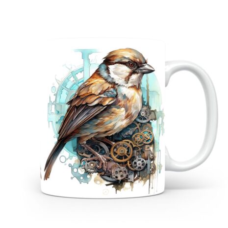 98-Suffix-ED-MD-SMP-S01-17 Sparrow 02 - Mug