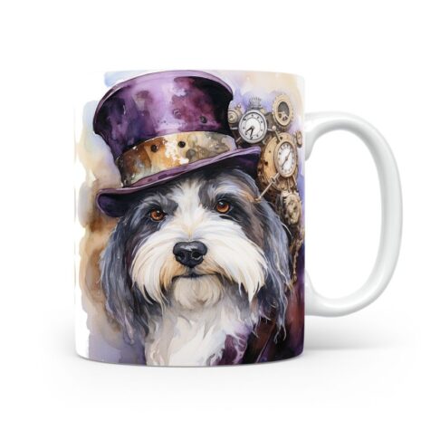 98-Suffix-ED-MD-SMP-S08-17 Old English Sheepdog 02 - Mug