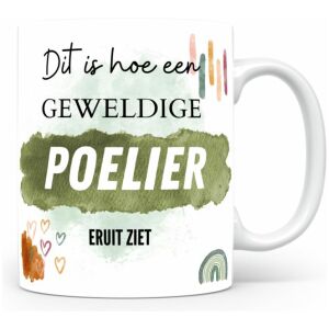 Mok bedrukken met beroep Poelier