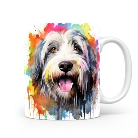 99-Suffix-ED-MD-SRB-S08-17 Old English Sheepdog 03 - Mug