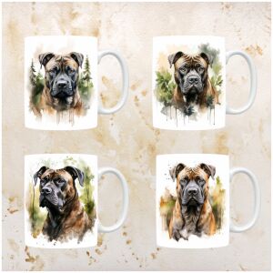 Presa Canario mokken set van 4