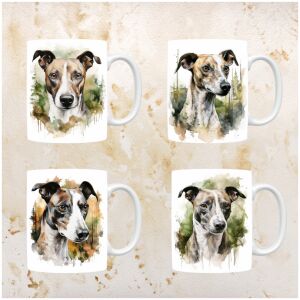 Whippet mokken set van 4