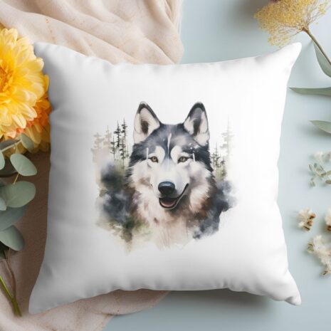 Kussen Siberische Husky