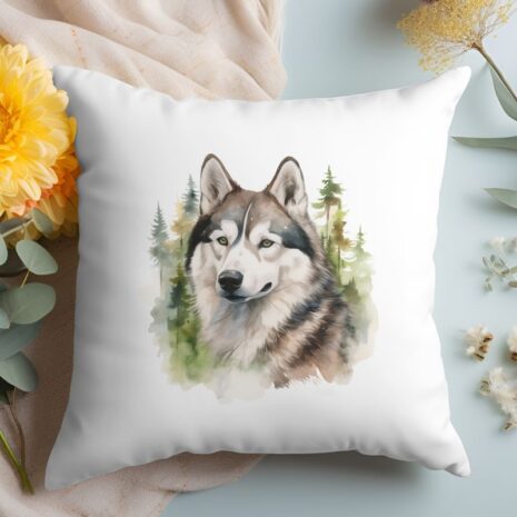 Kussen Siberische Husky