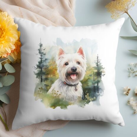 Kussen West Highland White Terrier