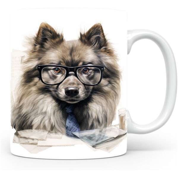 Collectable mok Keeshond Beker voor koffie of tas voor thee