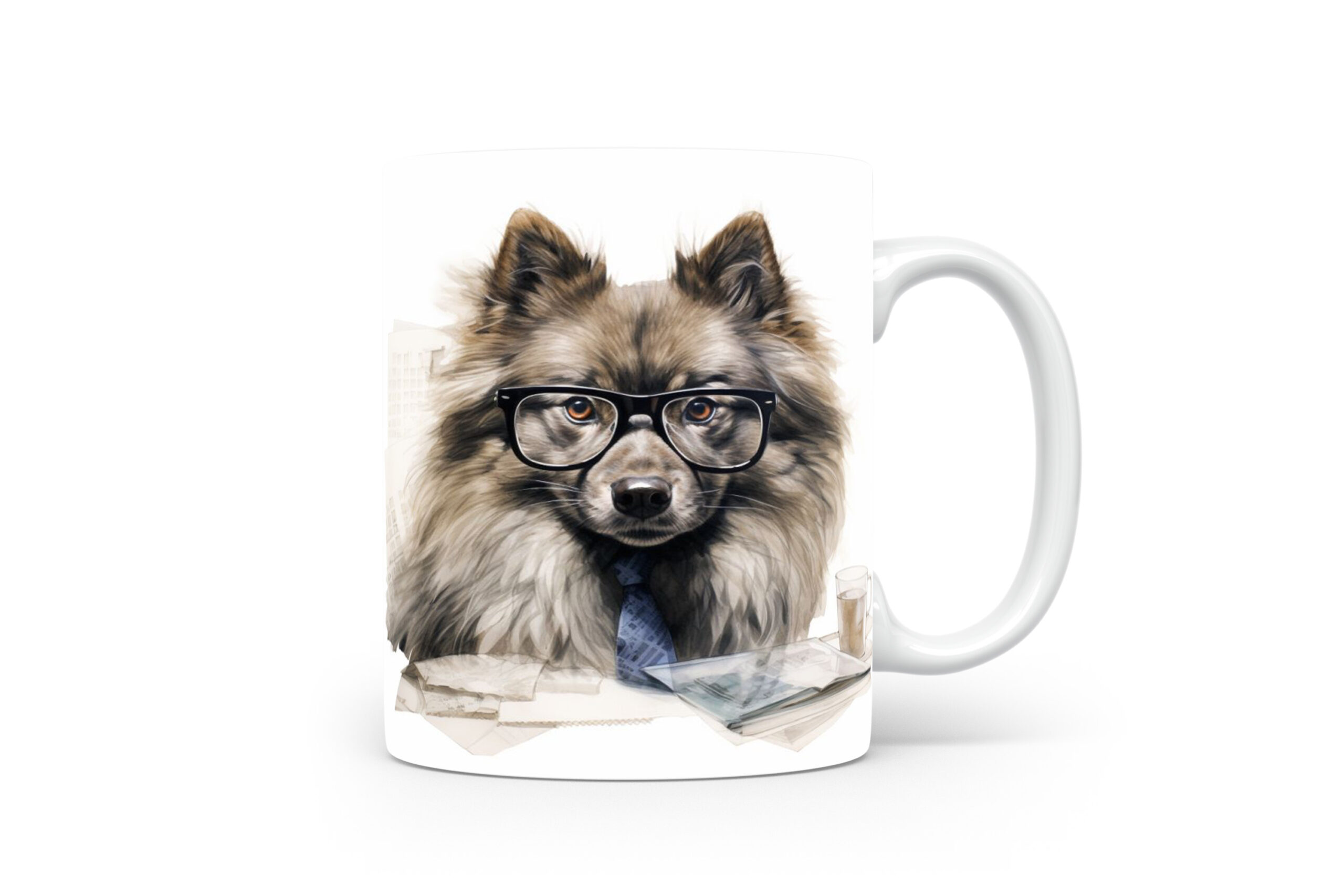 Mok Keeshond Collectable mok Keeshond Beker voor koffie of tas voor thee