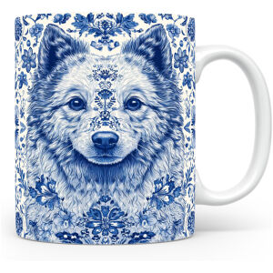 Collectable mok Keeshond Beker voor koffie of tas voor thee