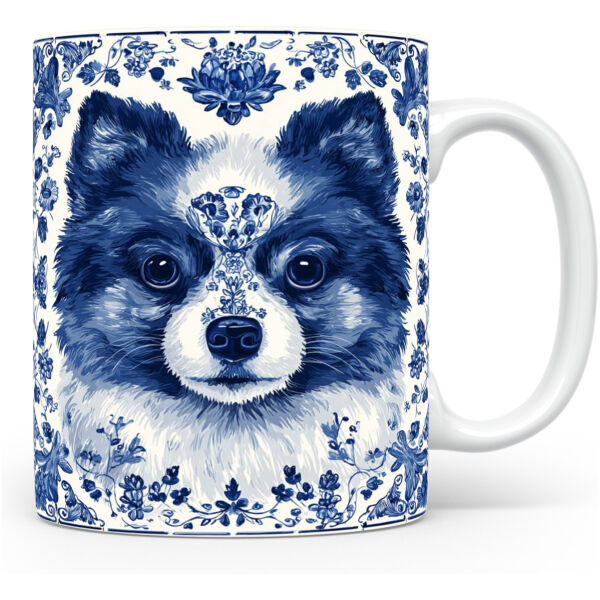 Collectable mok Keeshond Beker voor koffie of tas voor thee