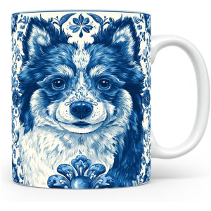 Collectable mok Keeshond Beker voor koffie of tas voor thee