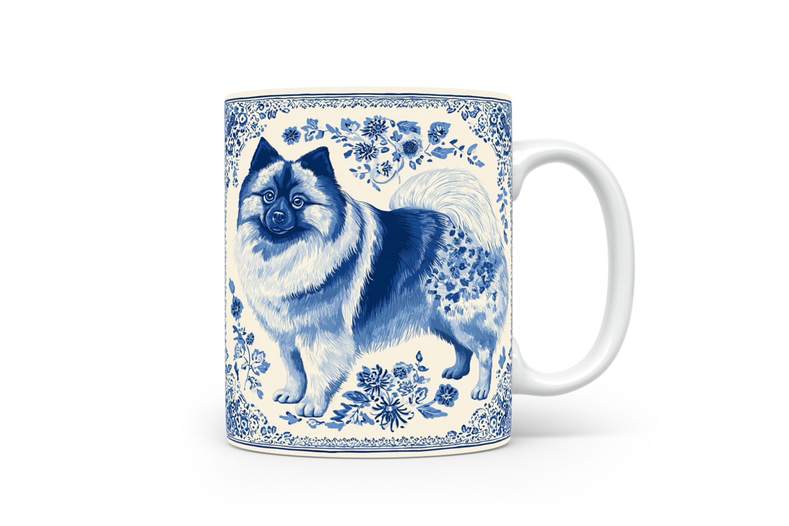 Mok Keeshond Collectable mok Keeshond Beker voor koffie of tas voor thee