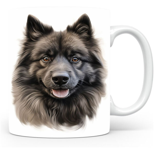 Collectable mok Keeshond Beker voor koffie of tas voor thee