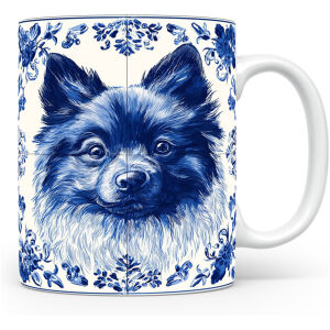 Collectable mok Keeshond Beker voor koffie of tas voor thee