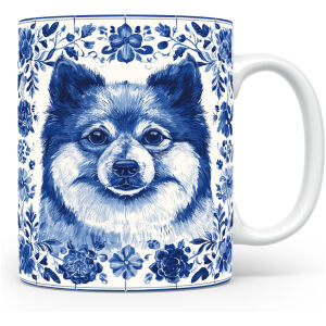 Collectable mok Keeshond Beker voor koffie of tas voor thee