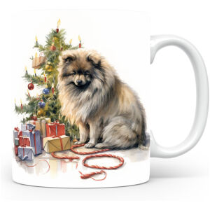 Collectable mok Keeshond Beker voor koffie of tas voor thee