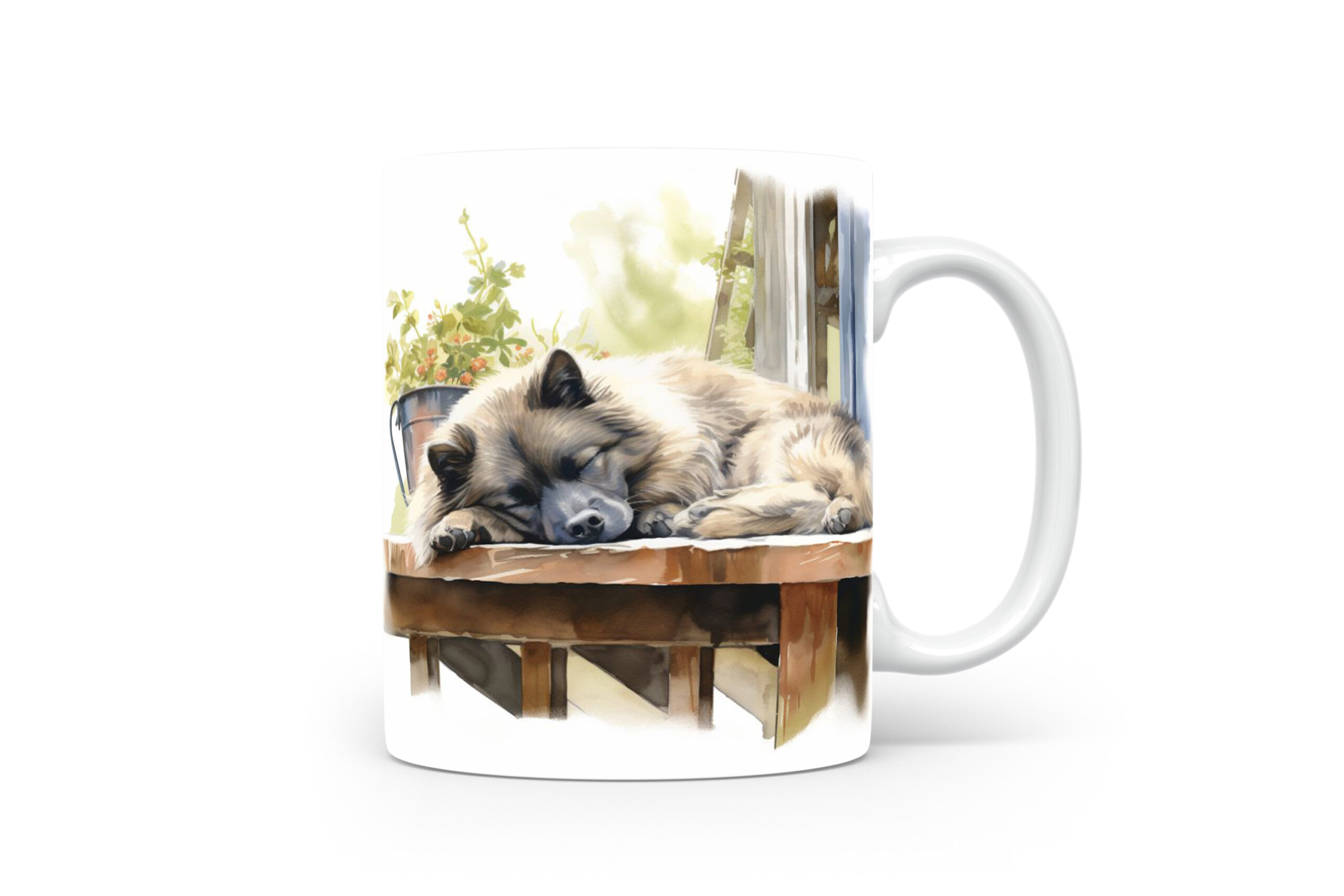 Mok Keeshond Collectable mok Keeshond Beker voor koffie of tas voor thee