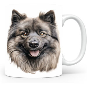 Collectable mok Keeshond Beker voor koffie of tas voor thee