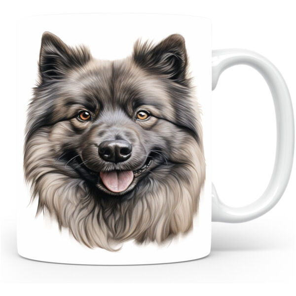Collectable mok Keeshond Beker voor koffie of tas voor thee