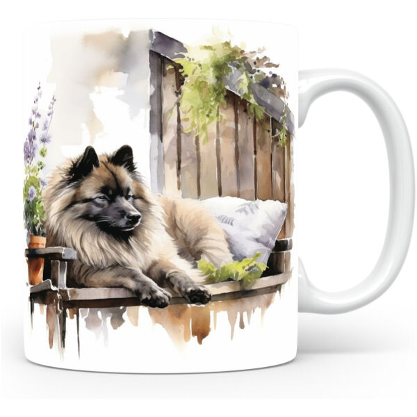 Mok Keeshond Collectable mok Keeshond Beker voor koffie of tas voor thee