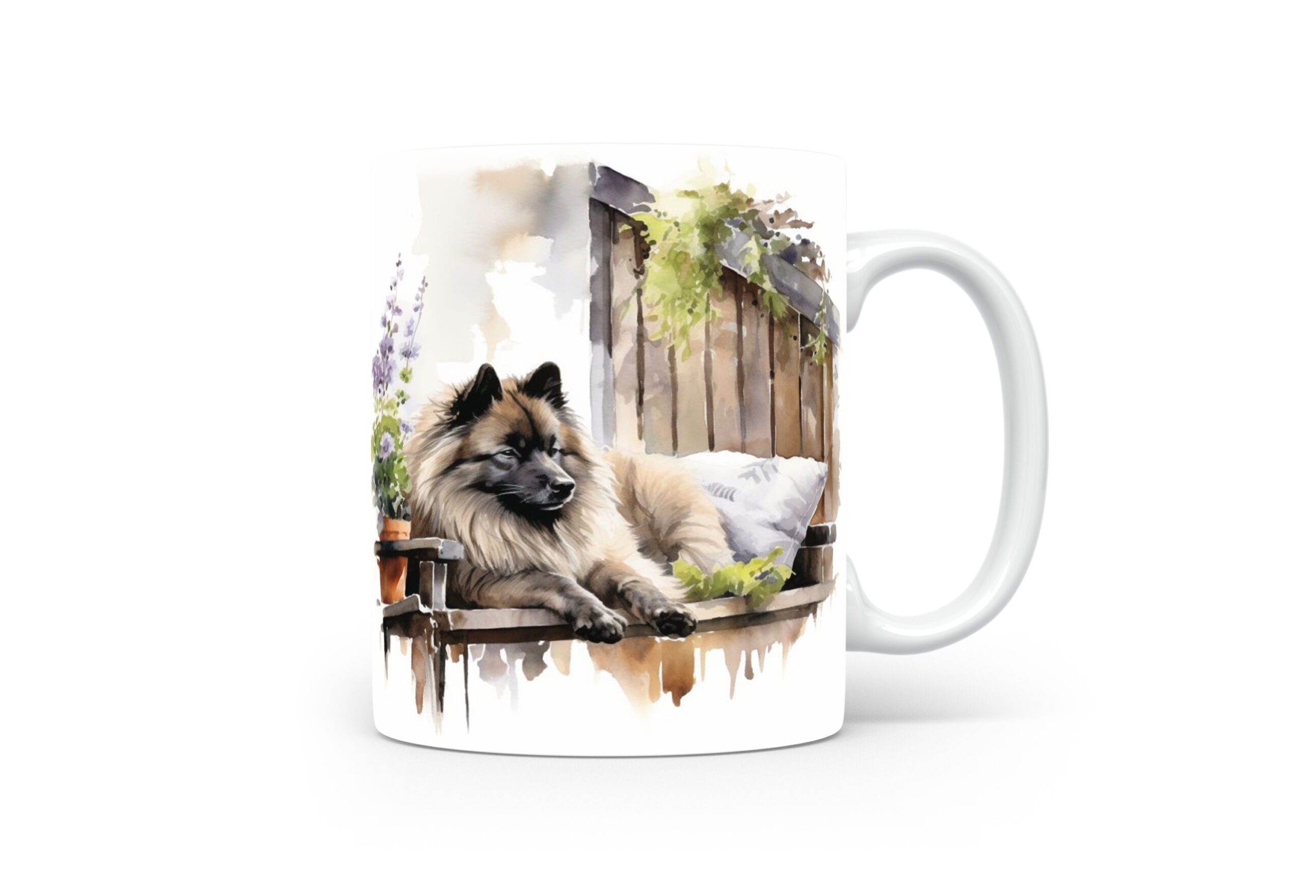 Mok Keeshond Collectable mok Keeshond Beker voor koffie of tas voor thee