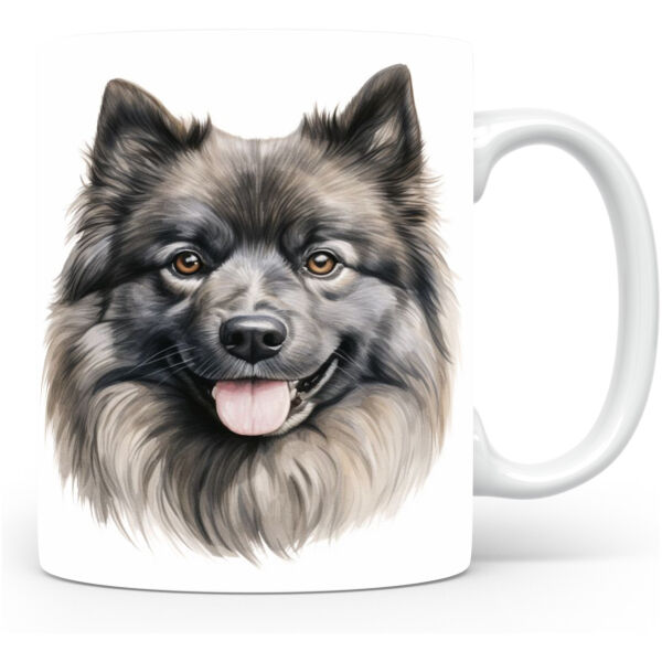 Collectable mok Keeshond Beker voor koffie of tas voor thee