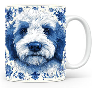 Collectable mok Aussiedoodle Beker voor koffie of tas voor thee