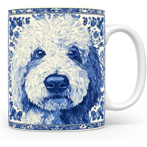 Collectable mok Komondor Beker voor koffie of tas voor thee