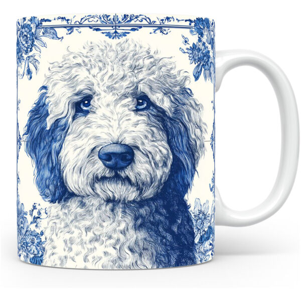 Collectable mok Komondor Beker voor koffie of tas voor thee