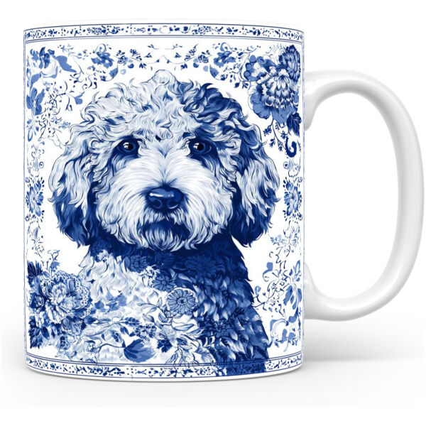 Collectable mok Komondor Beker voor koffie of tas voor thee