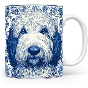 Collectable mok Komondor Beker voor koffie of tas voor thee