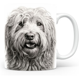 Collectable mok Komondor Beker voor koffie of tas voor thee