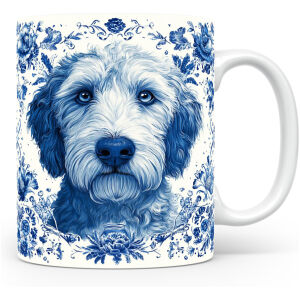 Collectable mok Labradoodle Beker voor koffie of tas voor thee