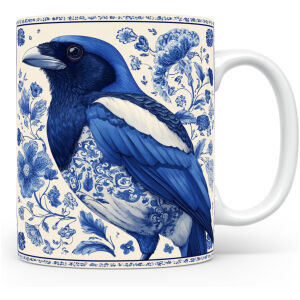Collectable mok Magpie Beker voor koffie of tas voor thee