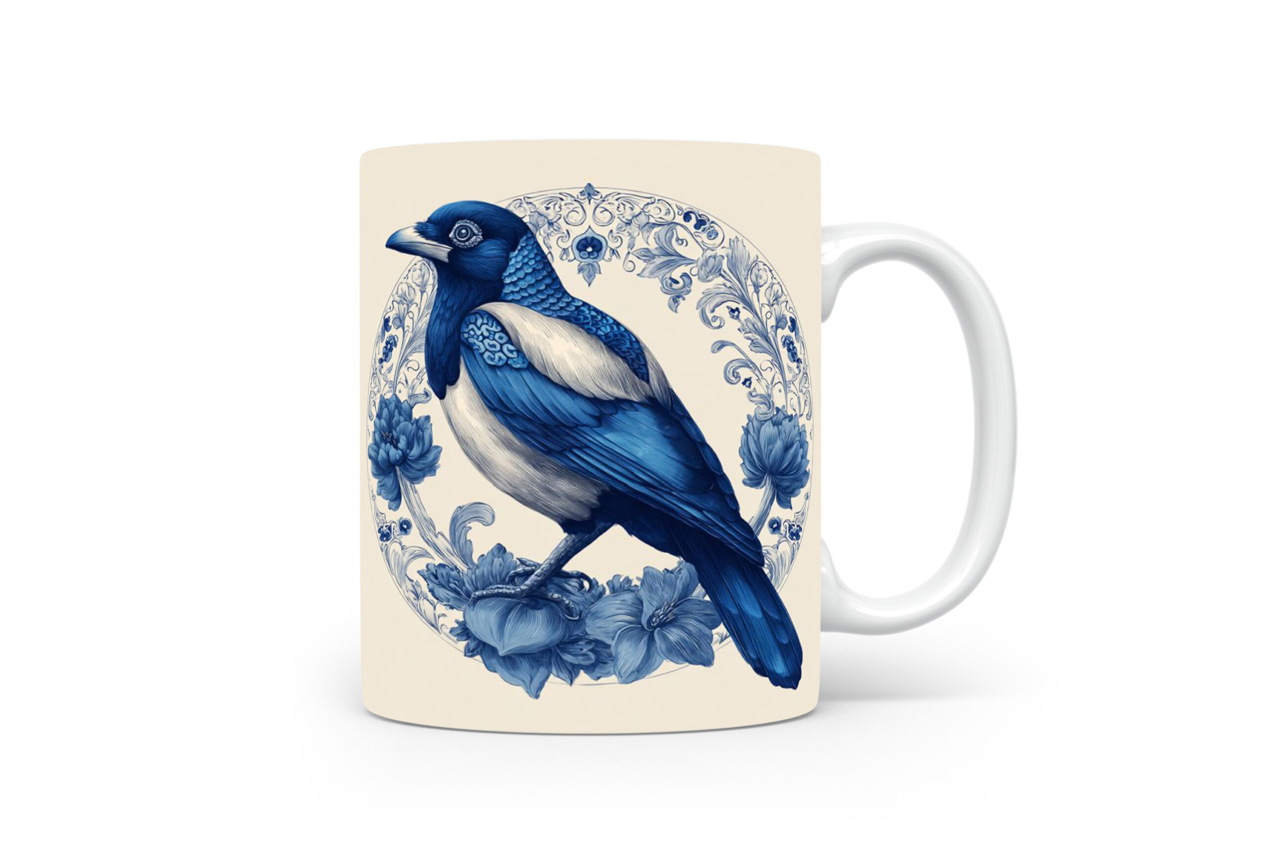 Mok Magpie Collectable mok Magpie Beker voor koffie of tas voor thee