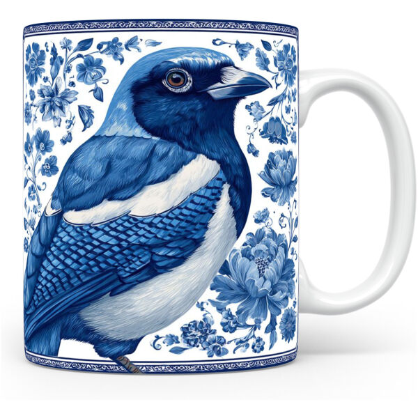Mok Magpie Collectable mok Magpie Beker voor koffie of tas voor thee